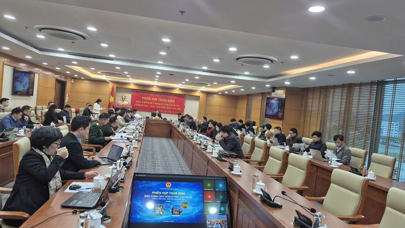 Thẩm định Quy hoạch tỉnh Cao Bằng